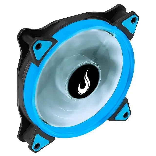 Kit 6 Fans Rise Mode Galaxy LED Azul 120mm - Foto 2