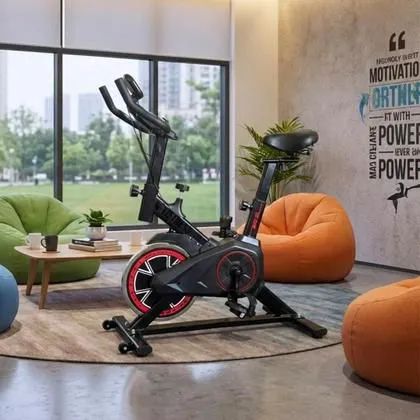 Bicicleta ergométrica nova na caixa lacrada