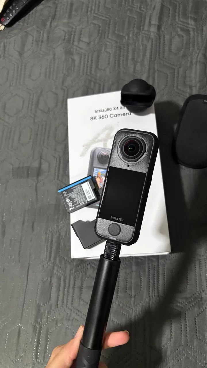 Insta360 X4 Air + Acessórios (PRATICAMENTE NOVA) - Foto 5