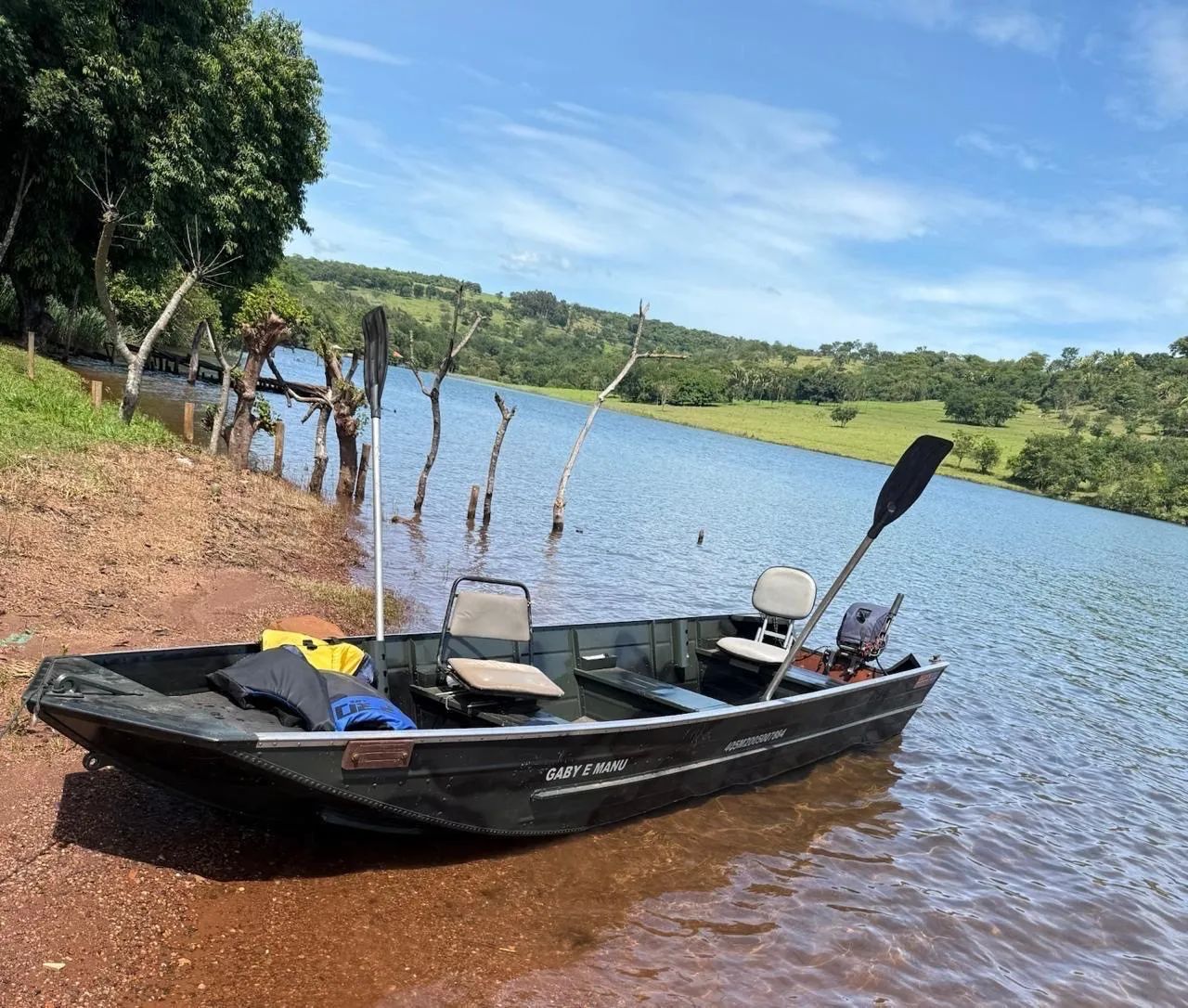 Canoa / Tralha completa  - Foto 2