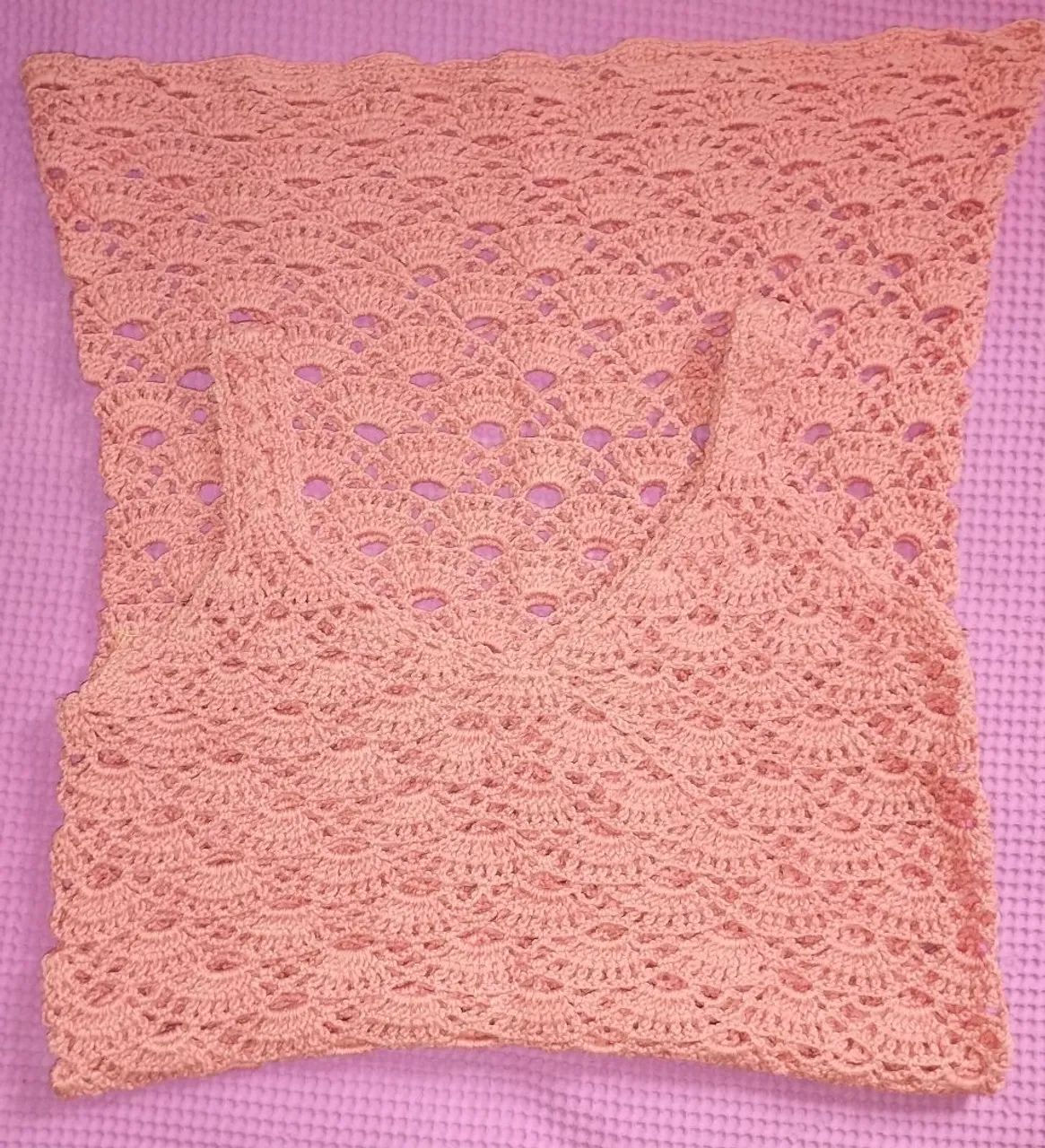 Vestido de crochê/Saída de praia 