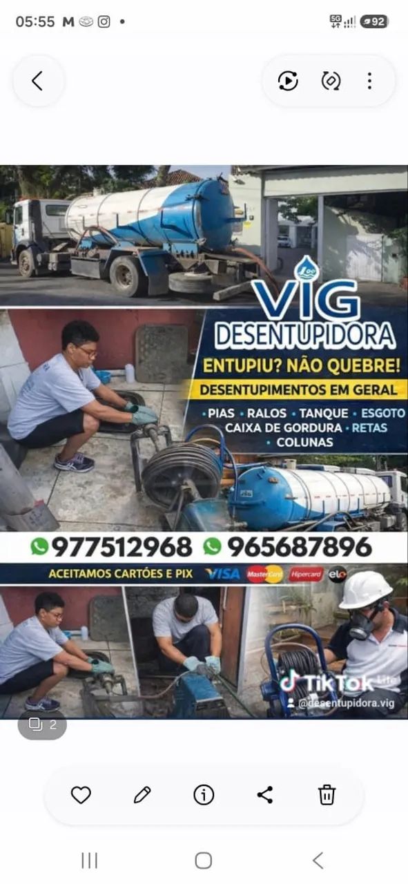 Desentupidora 