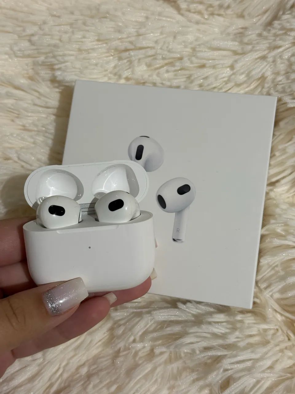 AirPods 3ª Geração Com Estojo De Recarga Lightning Apple - Foto 3