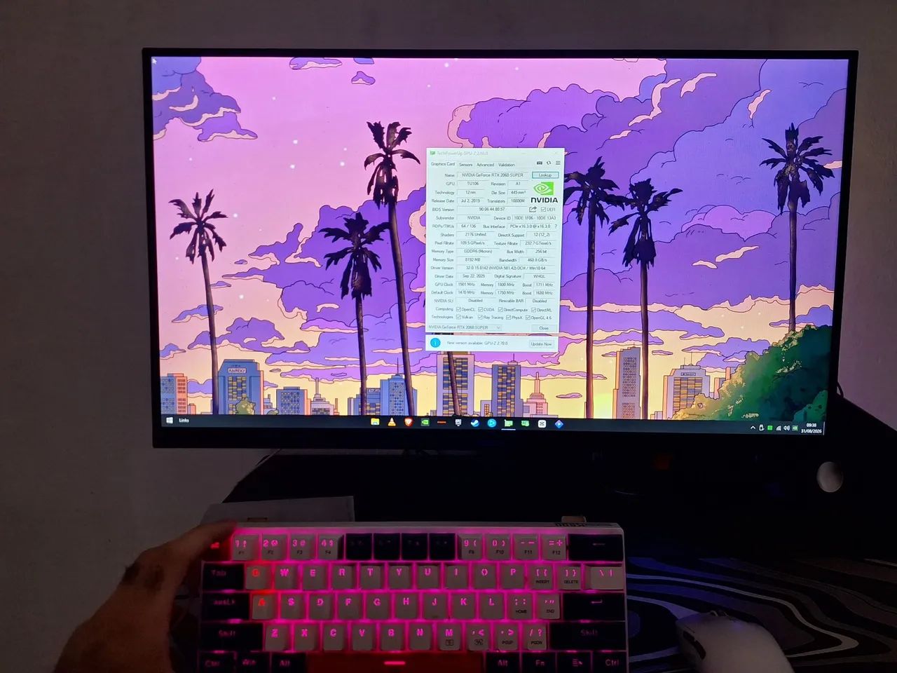 PC gamer RTX 2060 super + Intel Core i5 - 10400F + 16 GB - Foto 2