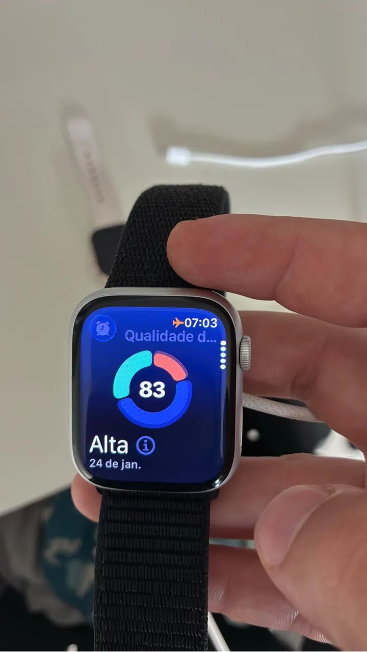 Apple Watch series 9 45mm alluminium (gps/celular) - Foto 2