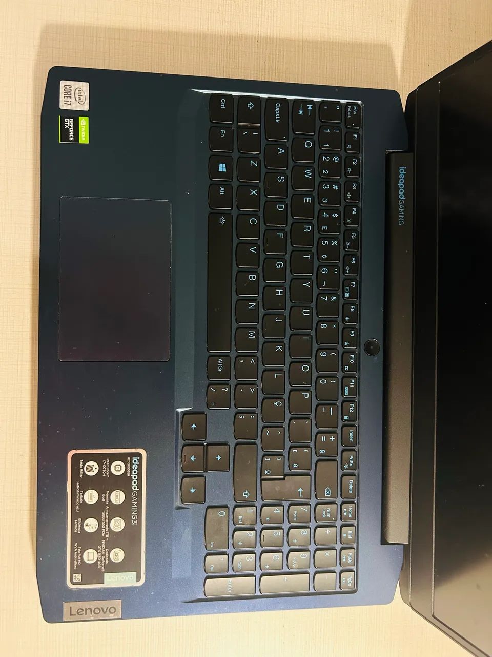 Lenovo IdeaPad Gaming 3i i7 - Foto 3