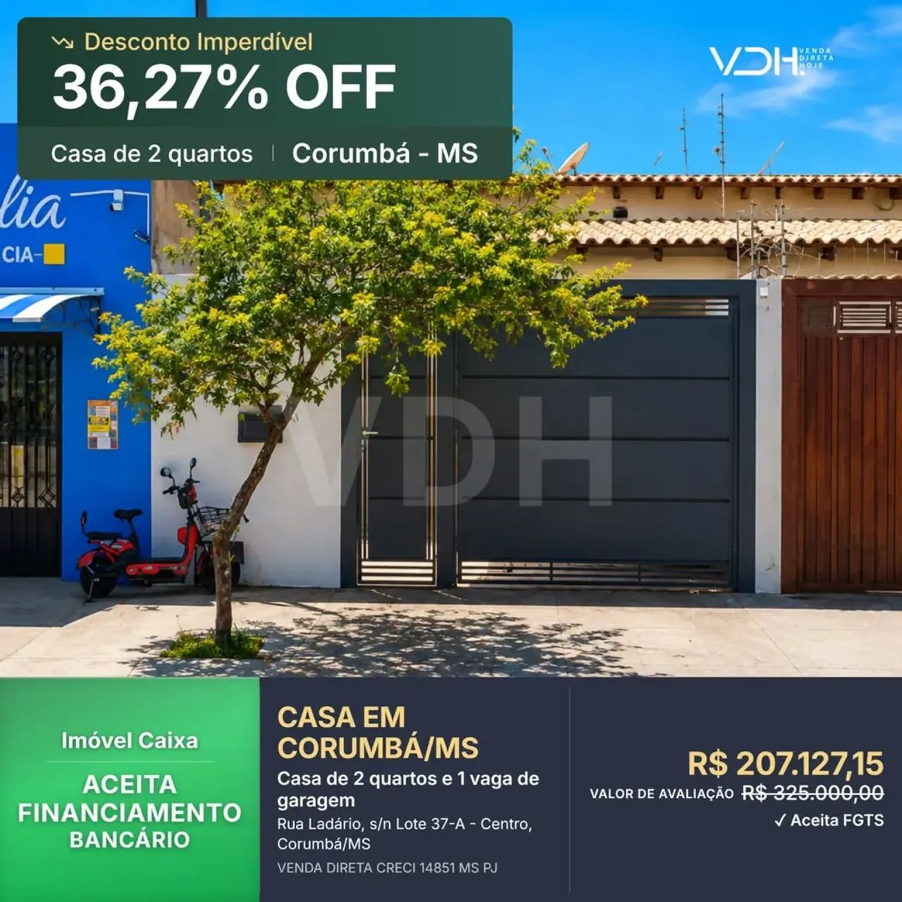 CASA EM CORUMBÁ/MS
