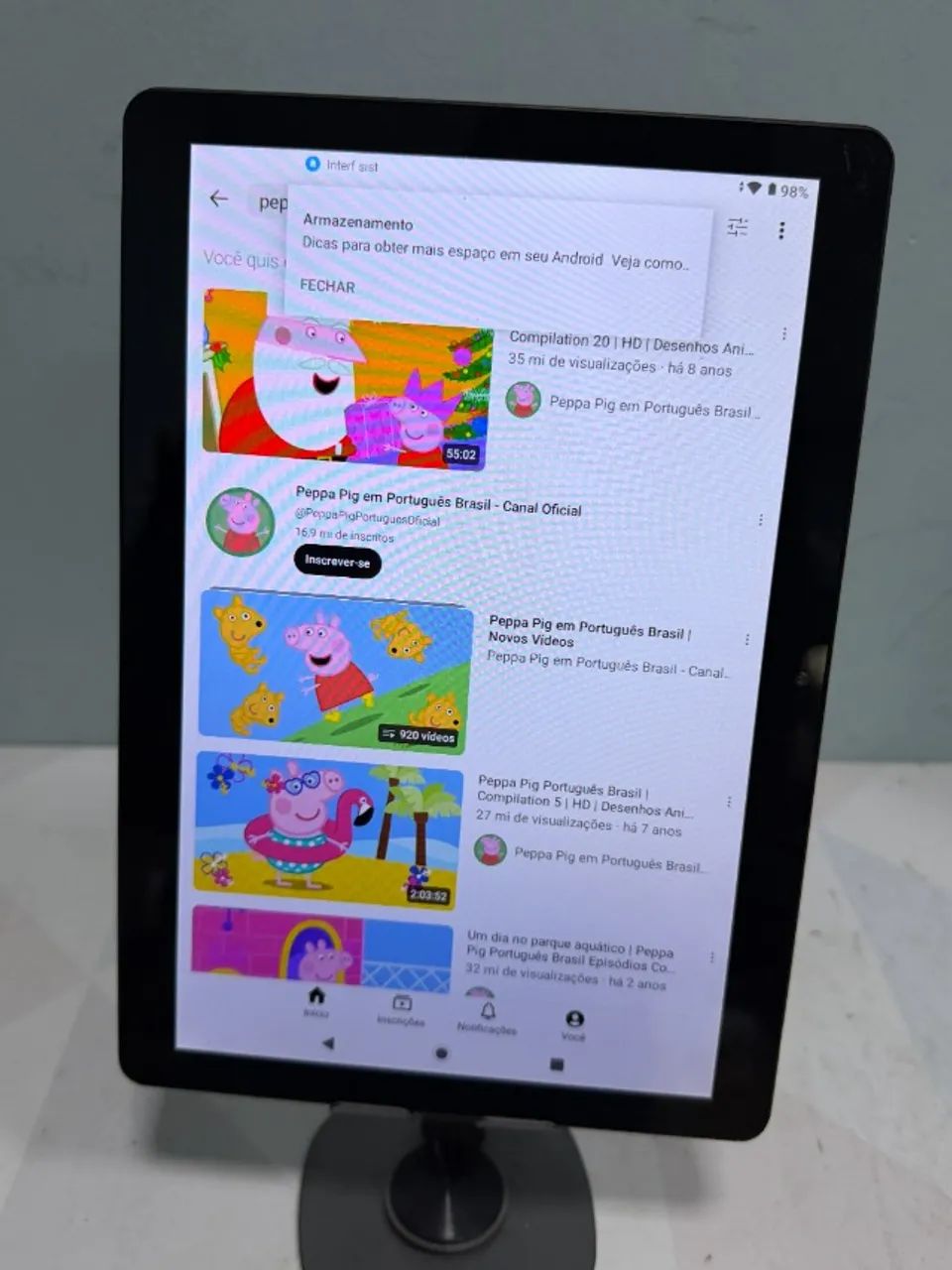 Tablet Multilaser M10 4G 32GB com Capinha   - Foto 5