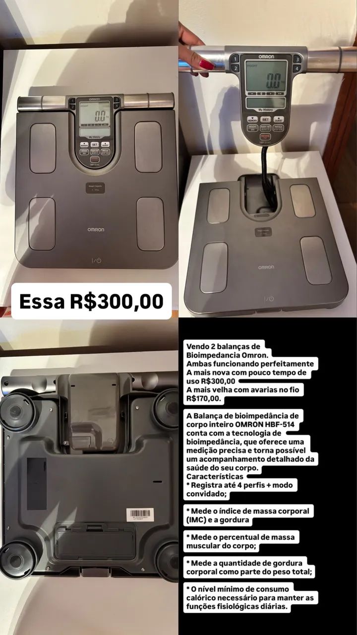 Balança de Bioimpedancia  - Foto 3