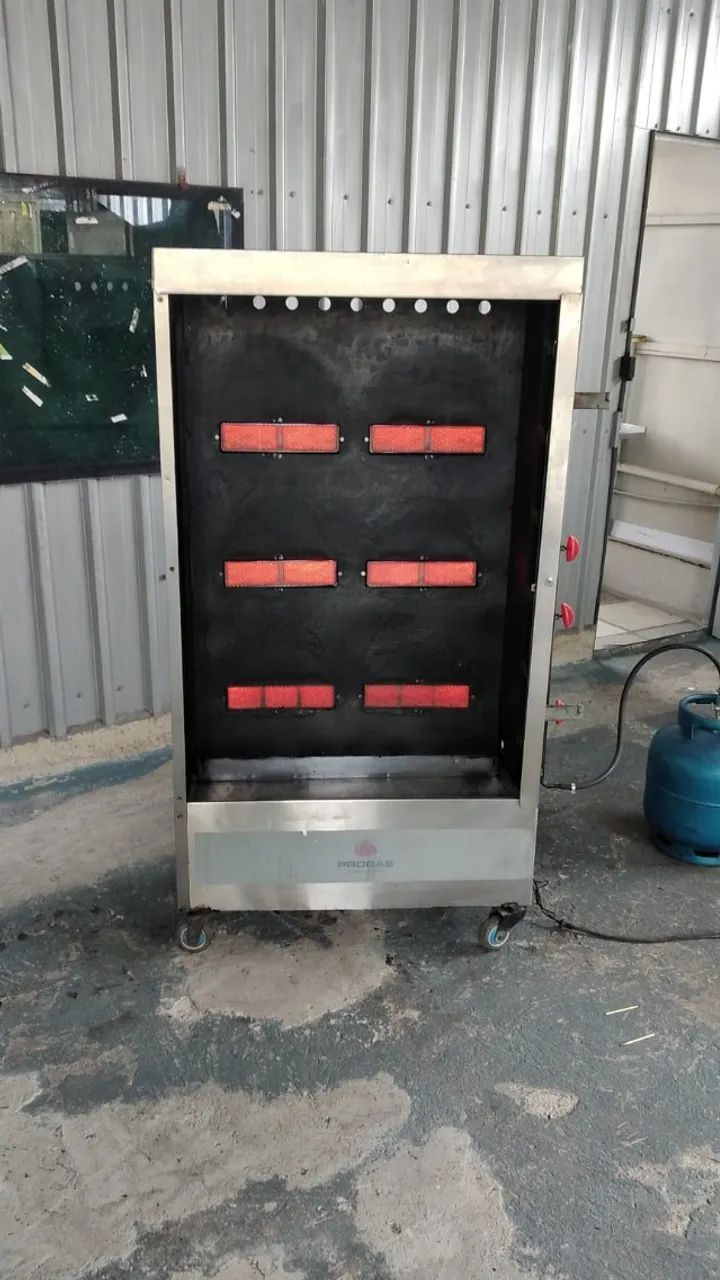 Maquina de assar frango