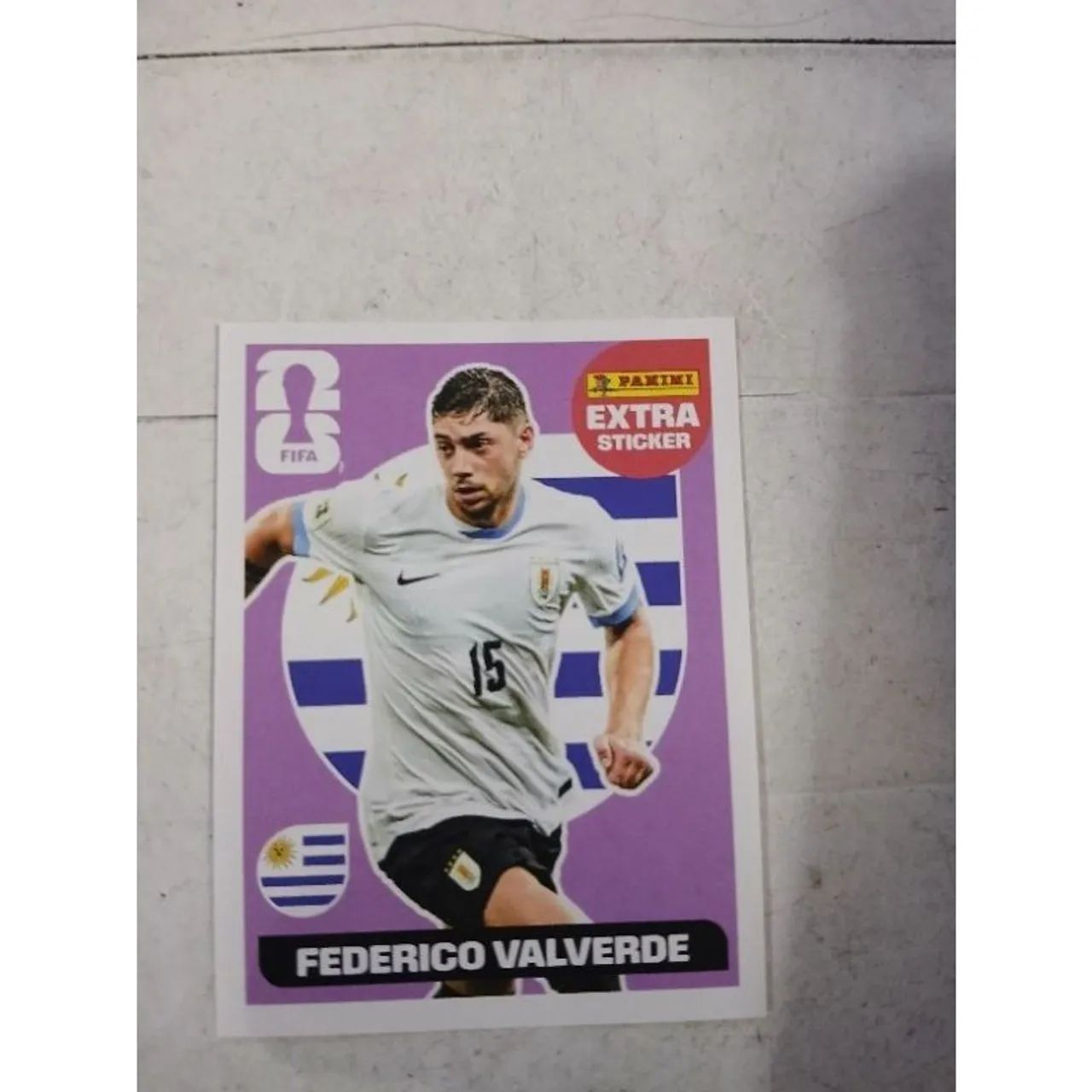 FIGURINHA LEGEND ROXO DO JEREMY DOKU E VALVERDE  - Foto 3