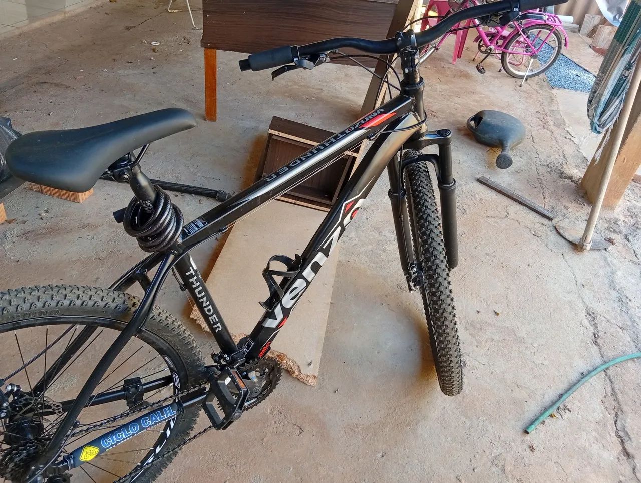 Bicicleta Aro 29 x 19, 21v, Venzo com nota fiscal  - Foto 5