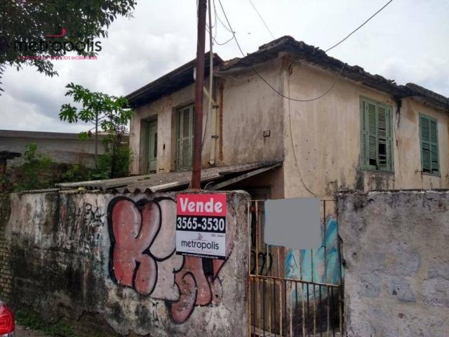 Terreno à venda, 180 m² por r$ 380.000,00 - osvaldo cruz - são caetano do sul/sp