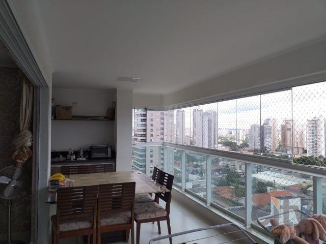 Venda de apartamento de 127m2, 3 suítes, 2 vagas, Res. Varandas Da Praça, Oeste, Goiânia