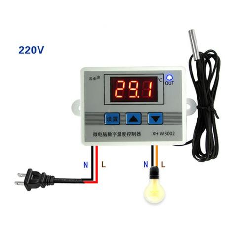 Controlador Temperatura Termostato Digital Chocadeira Estufa