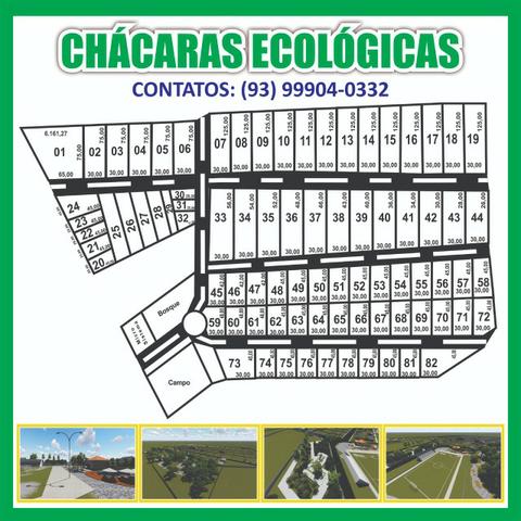 Chácaras Ecológicas parcelas a partir de R$ 400