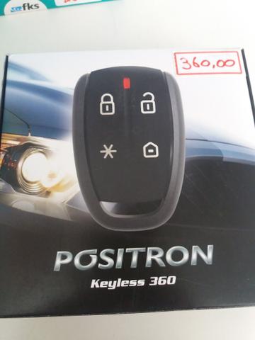 Alarme positron keyless 360 nova na embalagem garantia instalado