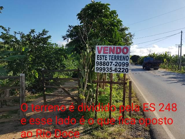 Sítio em Colatina na ES 248 na beira do Rio Doce