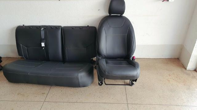 Capas de banco em courvin automotivo para nissan kicks - Foto 3