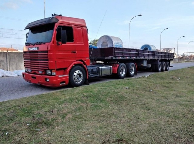 SCANIA 113H/360 TOPLINE VERMELHO CONJUNTO IMPECÁVEL MUITO NOVO