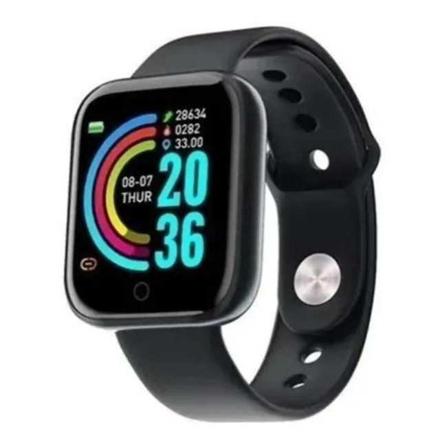 Relógio Smartwatch Inteligente D20 Android e ios