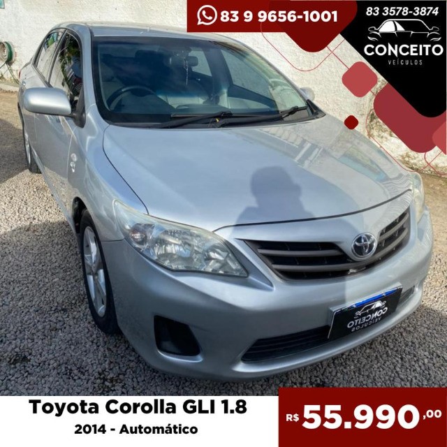 TOYOTA COROLLA GLI 2014 AUTOMÁTICO 1.8