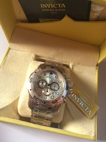 relogio invicta original ouro 18k preço