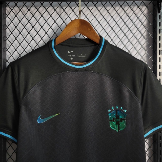 Camisa Brasil Concept Preta Refletiva Qualidade! - Foto 2
