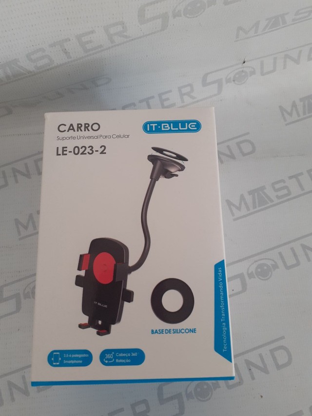 Suporte universal para celular. Fixação: ventosa mais trava. Novo.  - Foto 2