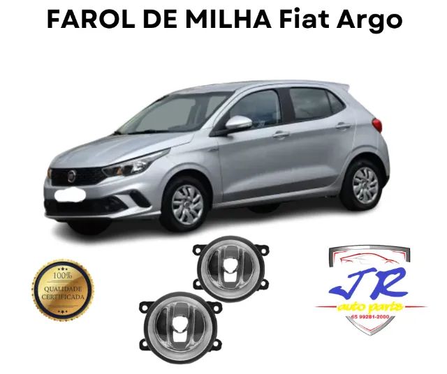 Par Farol De Milha Fiat Argo 2017