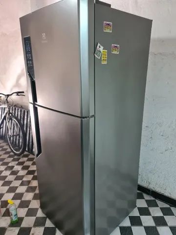 Geladeira Electrolux Frost Free Inverter 474L Efficient Duplex Cor Inox (IT56S) - Foto 2