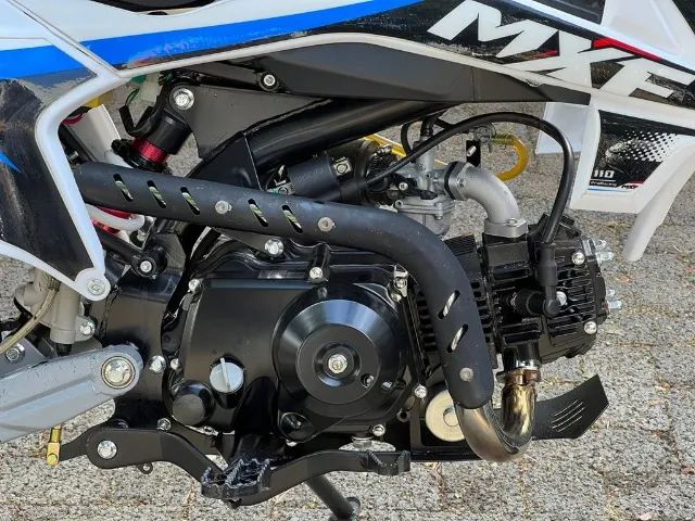 Minimoto MXF Motors para crianças ganha estilo de moto grande