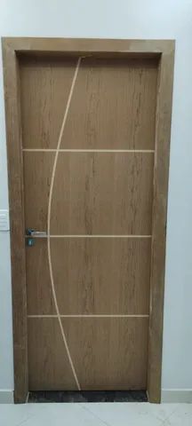 Kit porta pronta branca ou para verniz - Foto 4