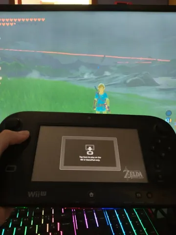 Nintendo Wii U 32gb Usado Edição Especial Zelda