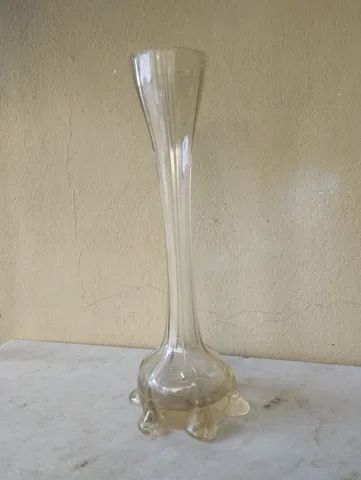 Vaso de vidro antigo  - Foto 6