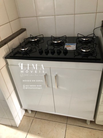 Fogão Cooktop com balcão 