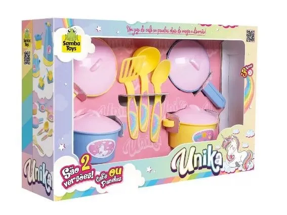 Casinha de Boneca Cozinha Judy 220 Samba Toys - Rosa