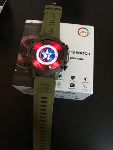 SMARTWATCH LEMFO TF10 PRO SUPER AMOLED Acessórios Setor Leste