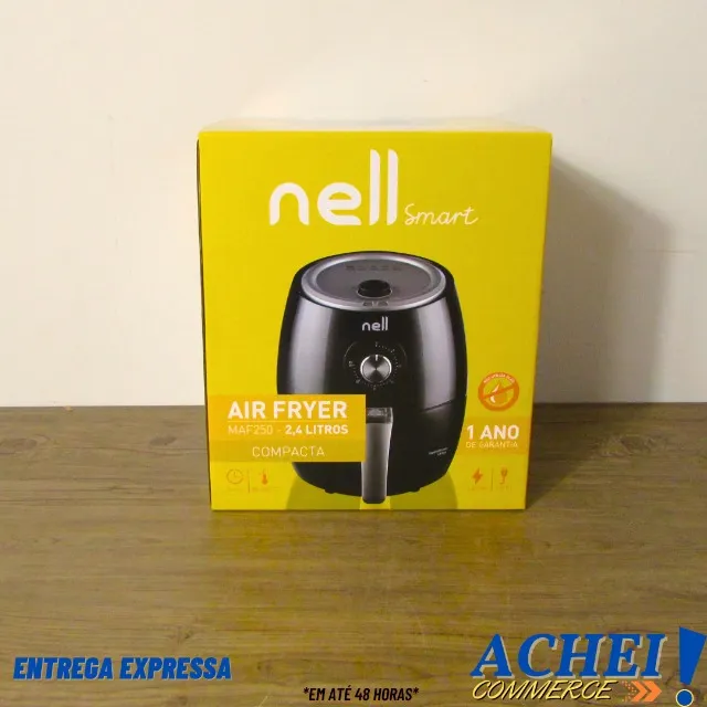 Air Fryer 2,4L Nell Preto - Novo