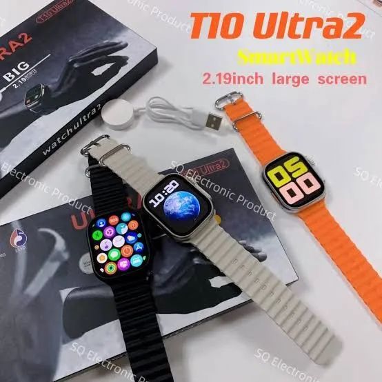 Smartwatch T10 Ultra2 - Tela Grande 2.19 polegadas - Foto 2