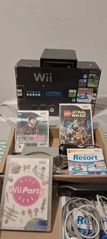 Nintendo Wii Black - Consoles de Vídeo Game - Praia de Itaparica
