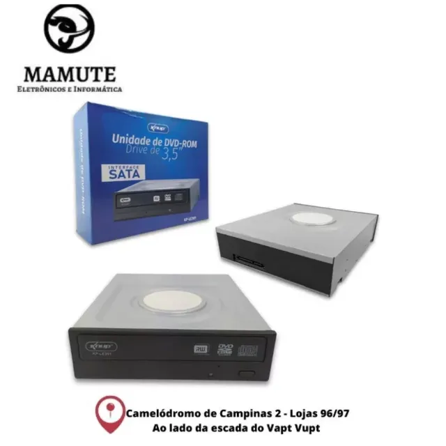 Gravadora de Dvd/Cd Sata 3.5 Kp-Le301 Knup