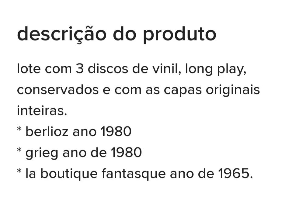 FRETE GRÁTIS - Discos Vinil IMPORTADOS - Lote com 3 LPs Clássicos. - Foto 5