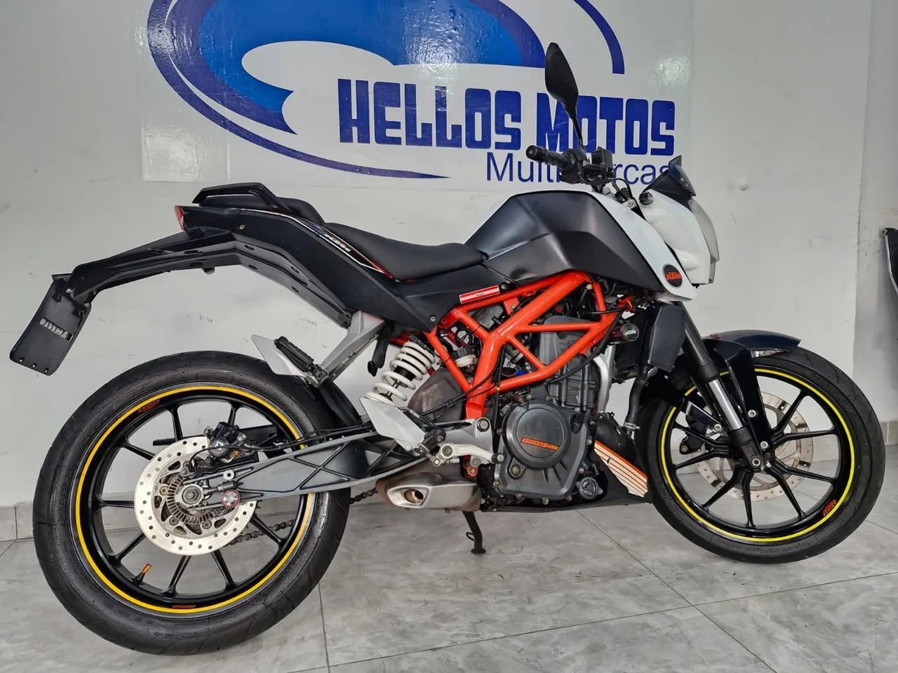 Ktm 390 2017 aceito cartão 12x 18x 21x 1.8% aceito moto na troca fin 48x  - Foto 4