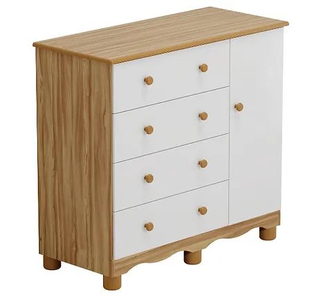 Comoda Junior com Porta 100% MDF - Peroba - Foto 5