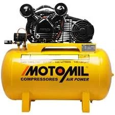 Compressor de Ar Monofásico 2HP 60HZ até 10 Pés 100L Motomil - Foto 2