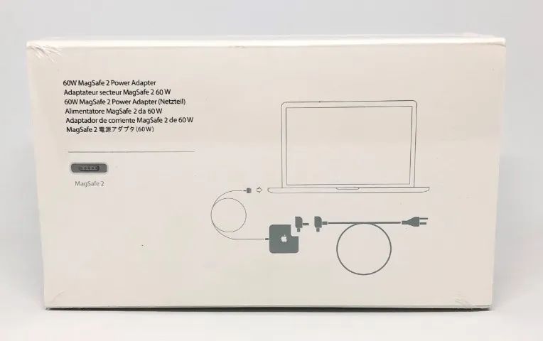 Fonte Carregador Magsafe 2 60W Apple Macbook Pro 13 Polegadas Novo na Caixa - Foto 2