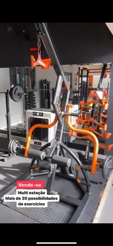 Klarfit Ultimate Gym 5000 Estação de Fitness Multifuncional Preto