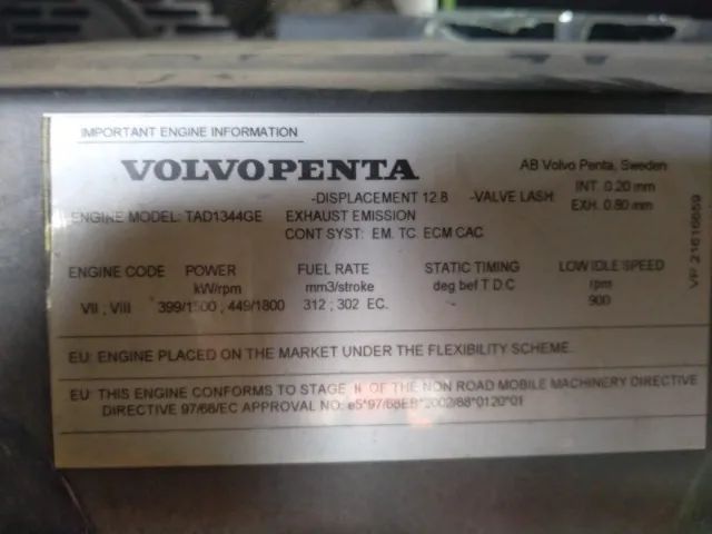 Gerador de Energia 450 KVA Pramac 2011 Motor Volvo Painel de Comando Digital - Foto 5