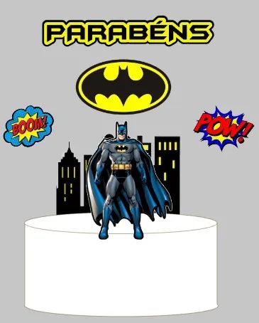 Topo de bolo - Pronta entrega 